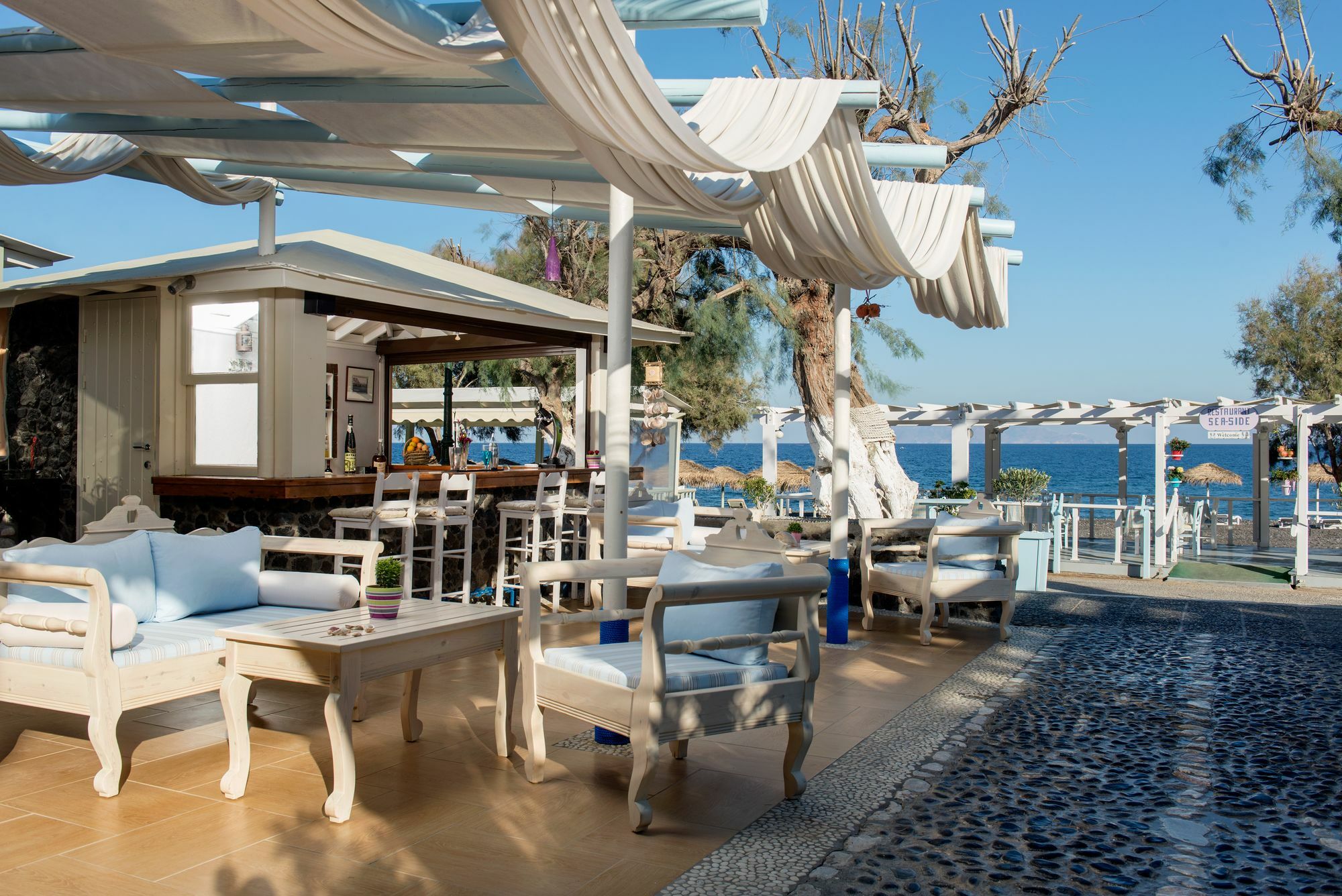 Sea Side Beach Hotel Kamári Exterior foto